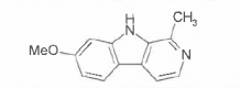 Structure of Harmine CAS 442-41-3