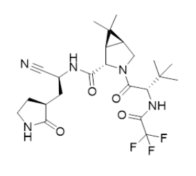 Структура PF-07321332 CAS 2628280-40-8