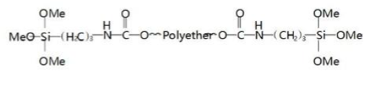 Struktur-von-Trimethoxysilan-terminiertem-Polyether-CAS-216597-12-5