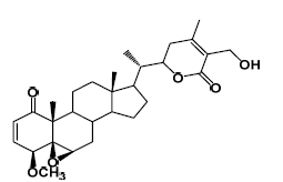 4-ও-মিথাইল উইথফেরিন A CAS 5119-48-25 এর গঠন