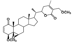 Структура 4,27-O-диметилвитаферина A CAS 5119-48-23