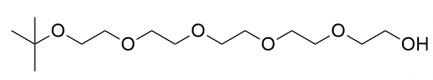 Structure of tBu-P5-alcohol CAS 57671-28-01