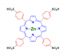 ساختار 5,10,15,20،4،56047،87-Tetrakis-(1-sulfonatophenyl)-porphine-Zn(II) CAS XNUMX-XNUMX-XNUMX