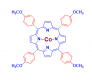 Structure of meso-Tera(4-methoxyphenyl)porphyrin-Ni(II) CAS#