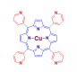 Structure of meso-Tetra (3-pyridyl) porphine-Cu(II) CAS WENA-0205
