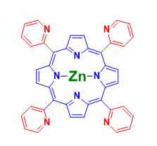 Structure de méso-tétra (4-pyridyl) porphine-Ni(II) CAS 14514-68-2