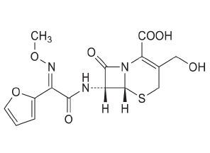 Structure of Cefuroxime Sodium Impurity F CAS 97170-19-9