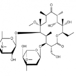 מבנה טומאת Clarithromycin A CAS 124412-58-4