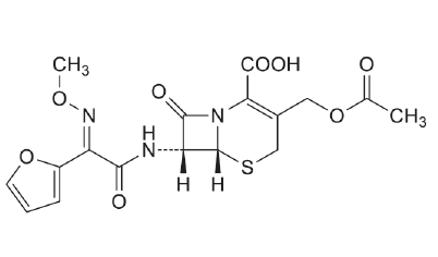 Structure du céfuroxime sodique Impureté G CAS 97232-98-9