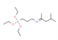 Estructura de N-(1,3-dimetilbutilideno)-3-(trietoxisilil)-1-propanamina CAS 116229-43-7