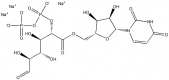 UDP-GalA.3Na CAS 148407-07-2 کی ساخت