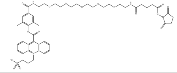 Structure de NSP-DMAE-HEG-Glu-NHS CAS 1253933-74-2