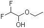 структура 1-етокси-2,2-дифторетанолу-1-олу CAS 148992-43-2