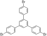 структура 1,3,5-трис(4-бромфенил)бензола CAS 7511-49-1
