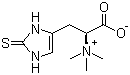 structure de la L-(+)-Ergothionéine CAS 497-30-3