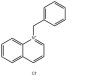 Structure du chlorure de 1-benzylquinoliniumCAS 15619-48-4