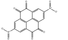 Структура 2,7-динитропирен-4,5,9,10-тетраона CAS 2151811-65-1