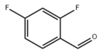 structure of 2,4-Difluorobenzaldehyde(DFBA) CAS1550-35-2