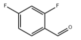 structure du 2,4-difluorobenzaldéhyde (DFBA) CAS1550-35-2