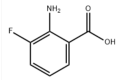 structure de l'acide 3-fluoroanthranilique CAS 825-22-9