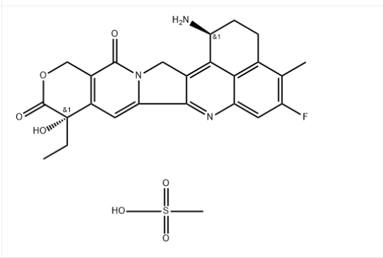 структура мезилату екзатекану CAS16969-90-38