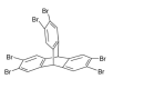 structure du 2,3,6,7,12,13-hexabromotriptycène CAS 55805-81-7