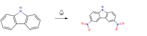 Voie de synthèse (ROS) du 3,6-dinitro-9H-carbazole CAS 3244-54-0