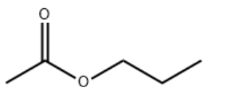 מבנה של N-PROPYL ACETATE CAS 109-60-4