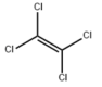 estructura de PERCLOROETILENO CAS 127-18-4