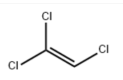 structure of Trichloroethylene CAS 79-01-6