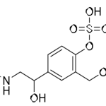 সালবুটামল 4-ও-সালফেট CAS#: 63908-03-2