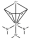 struttura del ciclopentadienil Tris (dimetilammino) zirconio CAS 33271-88-4