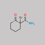1-Bromo-2-oxocyclohexane-1-carboxamide CAS#: 80193-05-1