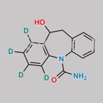 10-Monohydroxy Oxcarbazepine D4 CAS#: 1188265-49-7