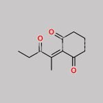 2-(3-oxopentan-2-ylidene)cyclohexane-1,3-dione CAS#: N/A