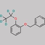 2-Benzyloxy-1-Ethoxy-d5-Pyrocatechol CAS#: 117320-29-3