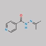 2-Propanone Isonicotinoyl Hydrazone CAS#: 4813-04-1