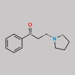 3-(1-Pyrrolidinyl)propiophenone CAS#: 94-39-3