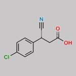 3-(4-chlorophenyl)-3-cyanopropanic acid CAS#: 98923-51-4