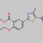 3-Descyano-3-ethoxycarbonyl Febuxostat CAS#: 2476465-11-7