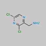 (3,5-Dichloropyrazin-2-yl)methanamine CAS#: 1211531-66-6
