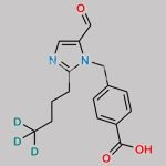 4-[(2-Butyl-5-formyl-1H-imidazol-1-yl)methyl]benzoic Acid D3 CAS#: 1346598-15-9