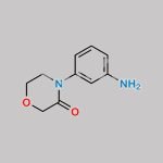 4-(3-Aminophenyl)-3-morpholinone CAS#: 1082495-22-4