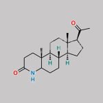 4-Aza-pregnane-3,20-dione CAS#: 69660-91-9