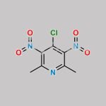 4-Chloro-2,6-Dimethyl-3,5-Dinitropyridine CAS#: 25370-51-8