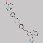 4-Desfluoro Posaconazole CAS#: N/A