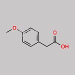 4-Methoxyphenylacetic Acid CAS#: 104-01-8