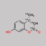 4-Methylumbelliferone-13C4 CAS#: 1569304-40-0