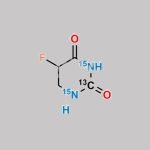 5-Fluorodihydropyrimidine-2,4-Dione-13C,15N2 CAS#: 1189492-99-6