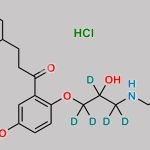 5-Hydroxy Propafenone D5 Hydrochloride CAS#: 1215370-87-8